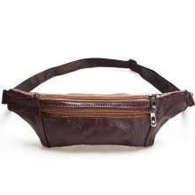 Fashion Cheap Men Waist Bag Leather Waist Bag Men Leather Vintage Fanny Pack